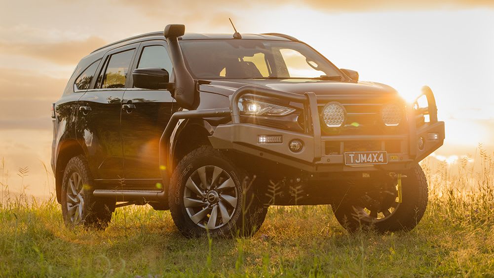 Isuzu mux store aftermarket accessories